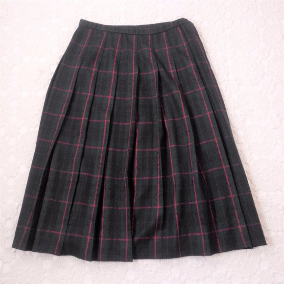 Pendleton Dresses & Skirts - Pendleton 18 Wool Pleated Skirt Midi Tartan Plaid